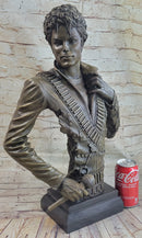 Michael Jackson Limited Edition Bronze Metal Sculpture "King of Pop" by Aldo Vitaleh