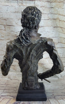 Michael Jackson Limited Edition Bronze Metal Sculpture "King of Pop" by Aldo Vitaleh