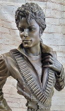 Michael Jackson Limited Edition Bronze Metal Sculpture "King of Pop" by Aldo Vitaleh