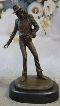 Smooth Criminal Michael Jackson Bronze Metal Figure Sculpture