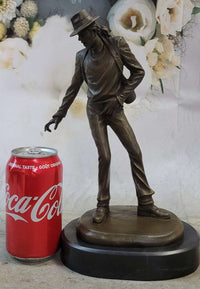 Smooth Criminal Michael Jackson Bronze Metal Figure Sculpture