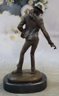 Smooth Criminal Michael Jackson Bronze Metal Figure Sculpture