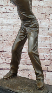 Bronze Golfer Sculpture – Golf Swing for Home or Office