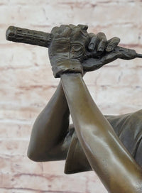 Bronze Golfer Sculpture – Golf Swing for Home or Office