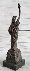Vienna Bronze Sculpture of Liberty New York Landmark