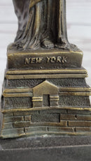 Vienna Bronze Sculpture of Liberty New York Landmark