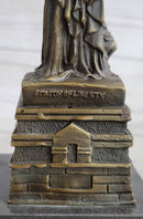 Vienna Bronze Sculpture of Liberty New York Landmark