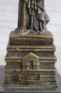 Vienna Bronze Sculpture of Liberty New York Landmark