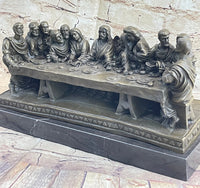 The Last Supper - Bronze Sculpture - Jesus Christ