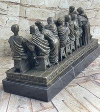 The Last Supper - Bronze Sculpture - Jesus Christ