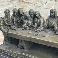 The Last Supper - Bronze Sculpture - Jesus Christ