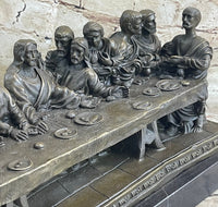 The Last Supper - Bronze Sculpture - Jesus Christ