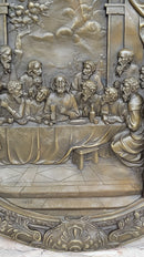 The Last Supper Bronze Metal Wall Hanging Art Plaque