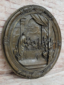 The Last Supper Bronze Metal Wall Hanging Art Plaque