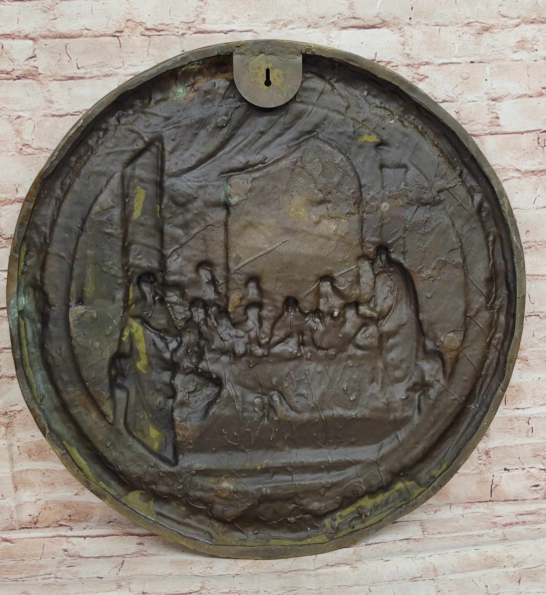 The Last Supper Bronze Metal Wall Hanging Art Plaque