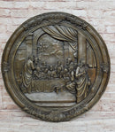 The Last Supper Bronze Metal Wall Hanging Art Plaque