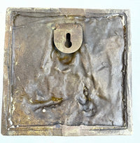 Valli Hand Crafted Wall Mount Jesus Portrait Bronze Sculpture NR