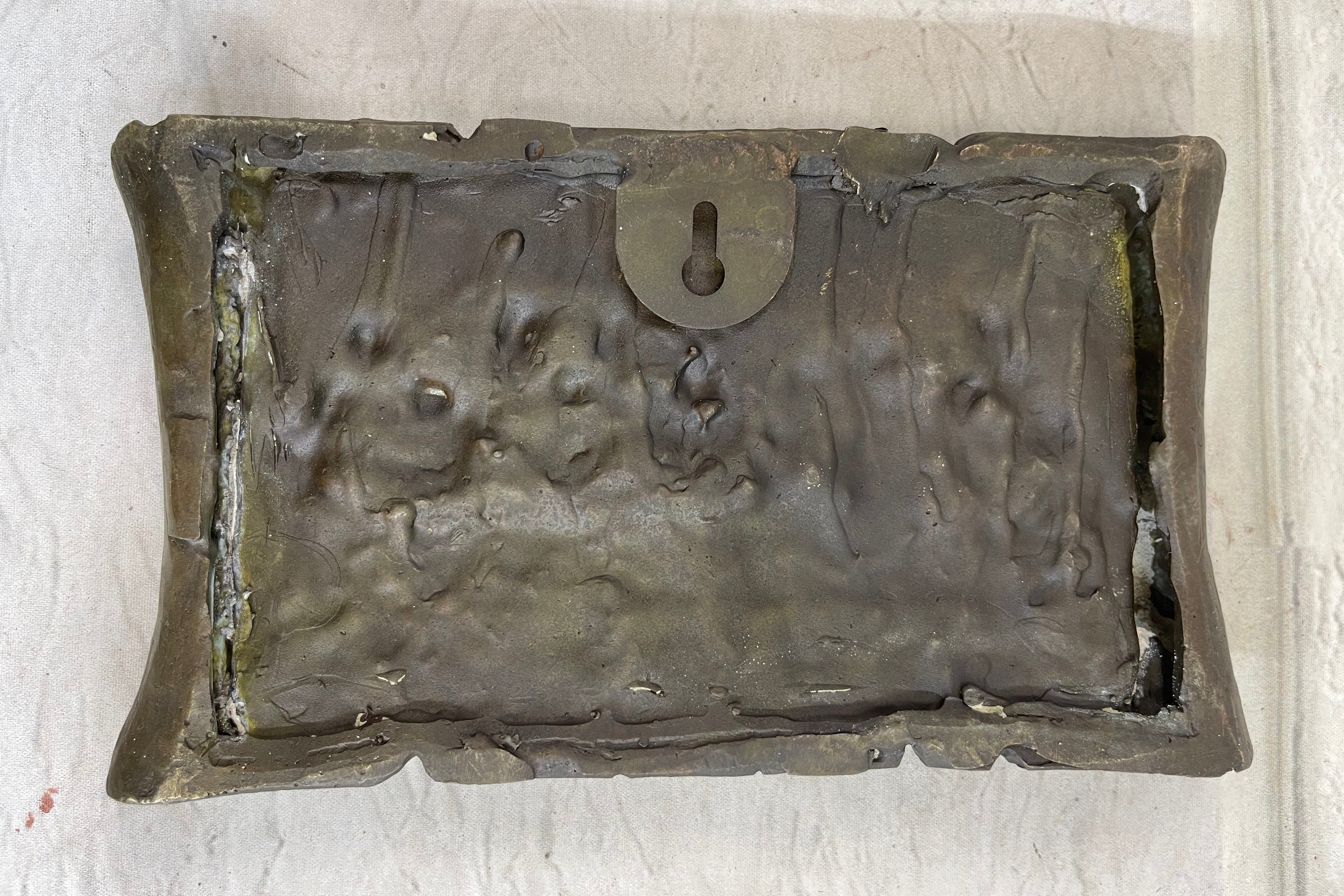 Da Vinci Last Supper Bronze Bas Relief Wall Art