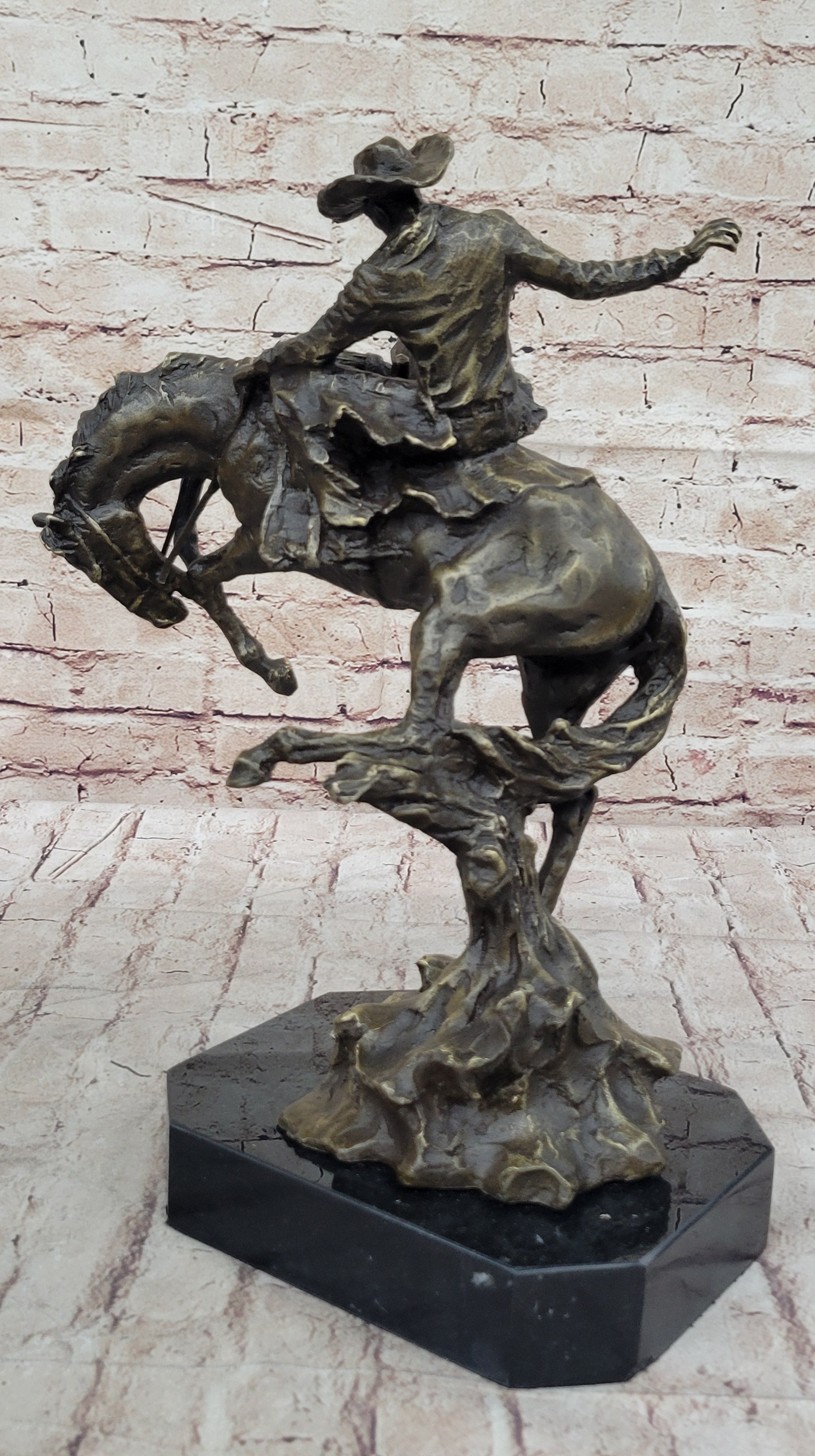 Bronco Buster Bronze Sculpture Remington