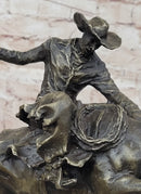 Bronco Buster Bronze Sculpture Remington