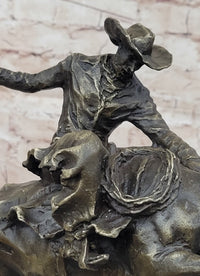 Bronco Buster Bronze Sculpture Remington