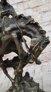 Bronco Buster Bronze Sculpture Remington
