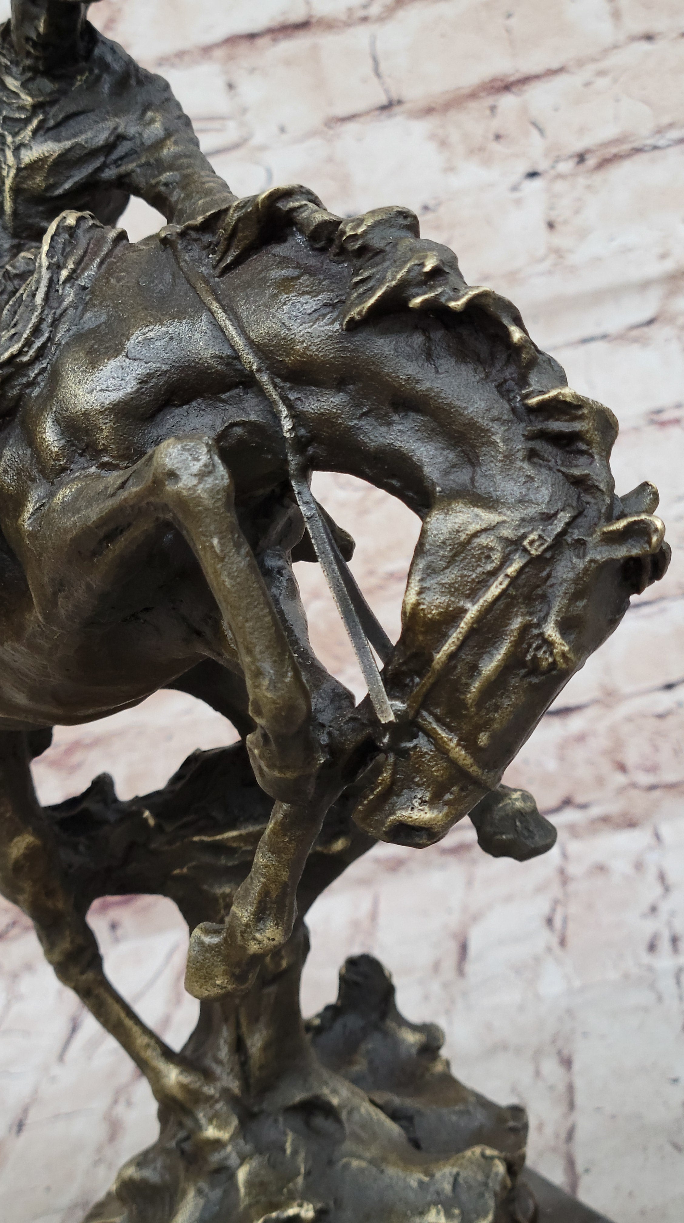 Bronco Buster Bronze Sculpture Remington