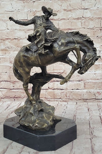 Bronco Buster Bronze Sculpture Remington
