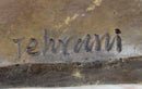 Cyrus The Great Persia Dynasty Wall Mount Bronze Sculpture Signed