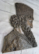 Achaemenid Persian King Cyrus the Great Bronze Metal Sculpture