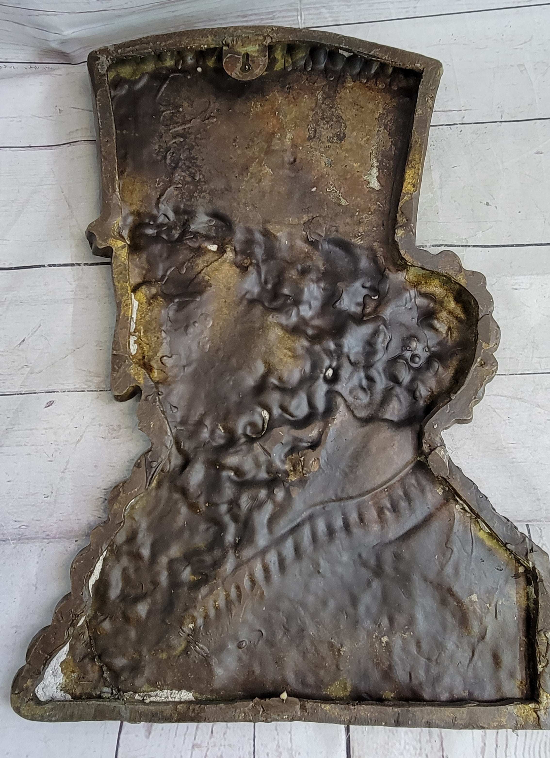 Achaemenid Persian King Cyrus the Great Bronze Metal Sculpture