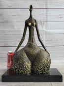 Hot Cast Milo Abstract Female Botero Tribute Bronze Sculpture