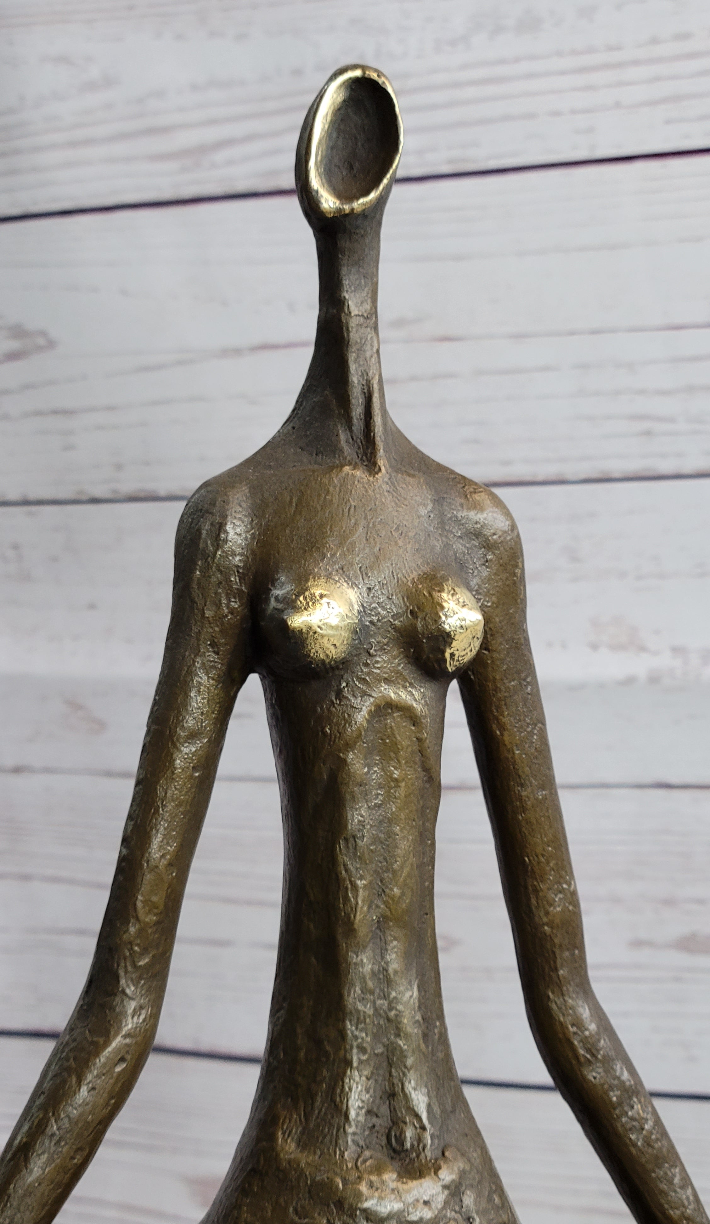 Hot Cast Milo Abstract Female Botero Tribute Bronze Sculpture