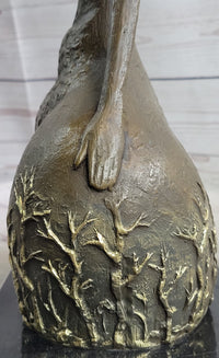 Hot Cast Milo Abstract Female Botero Tribute Bronze Sculpture