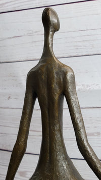 Hot Cast Milo Abstract Female Botero Tribute Bronze Sculpture