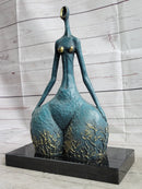 Signed Bronze Sculpture Curvy Wide Waist Figure Boteroismo 15" x 11"