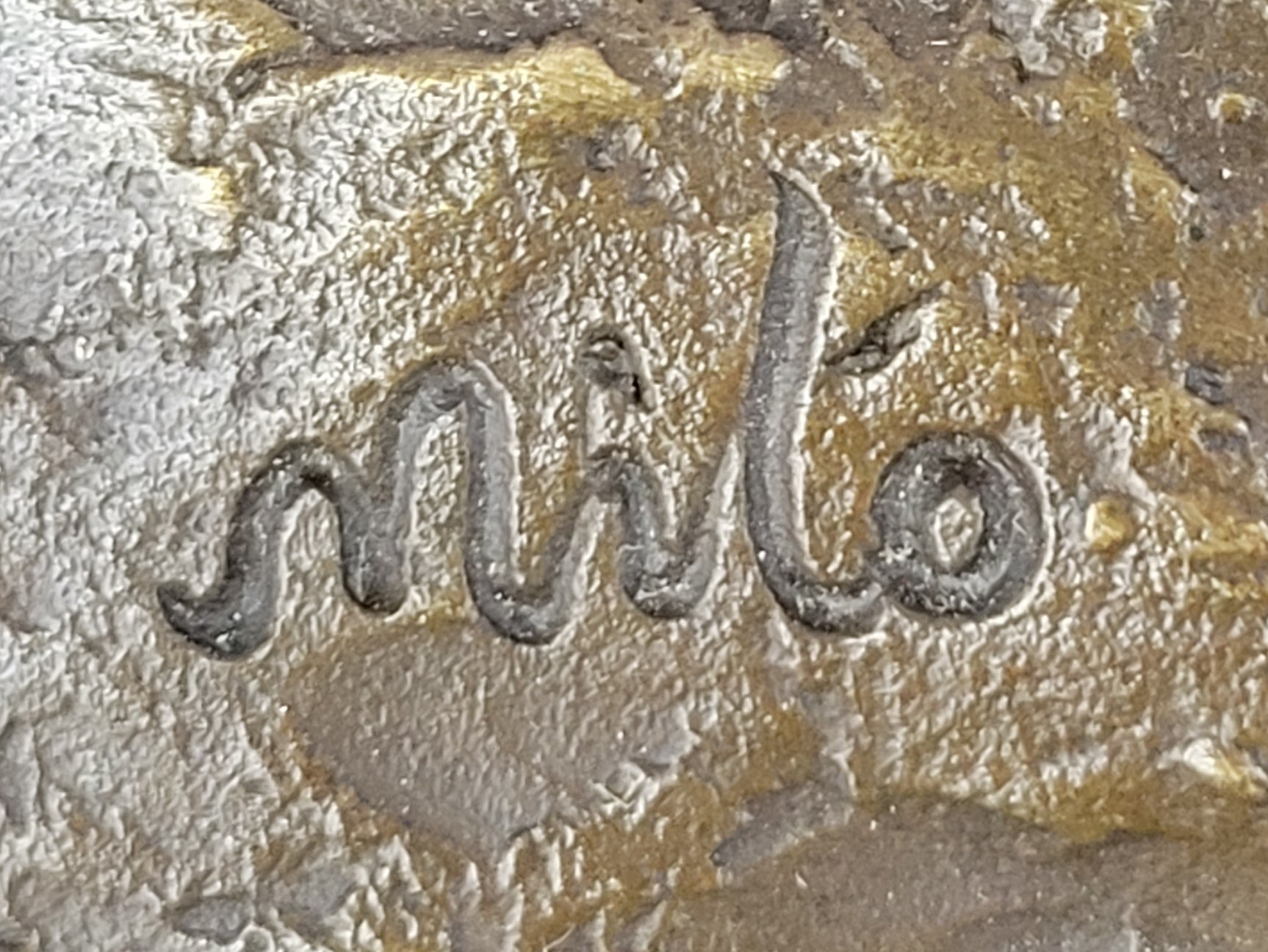 Bronze Abstract Reclining Female Nude Sculpture on Marble Base