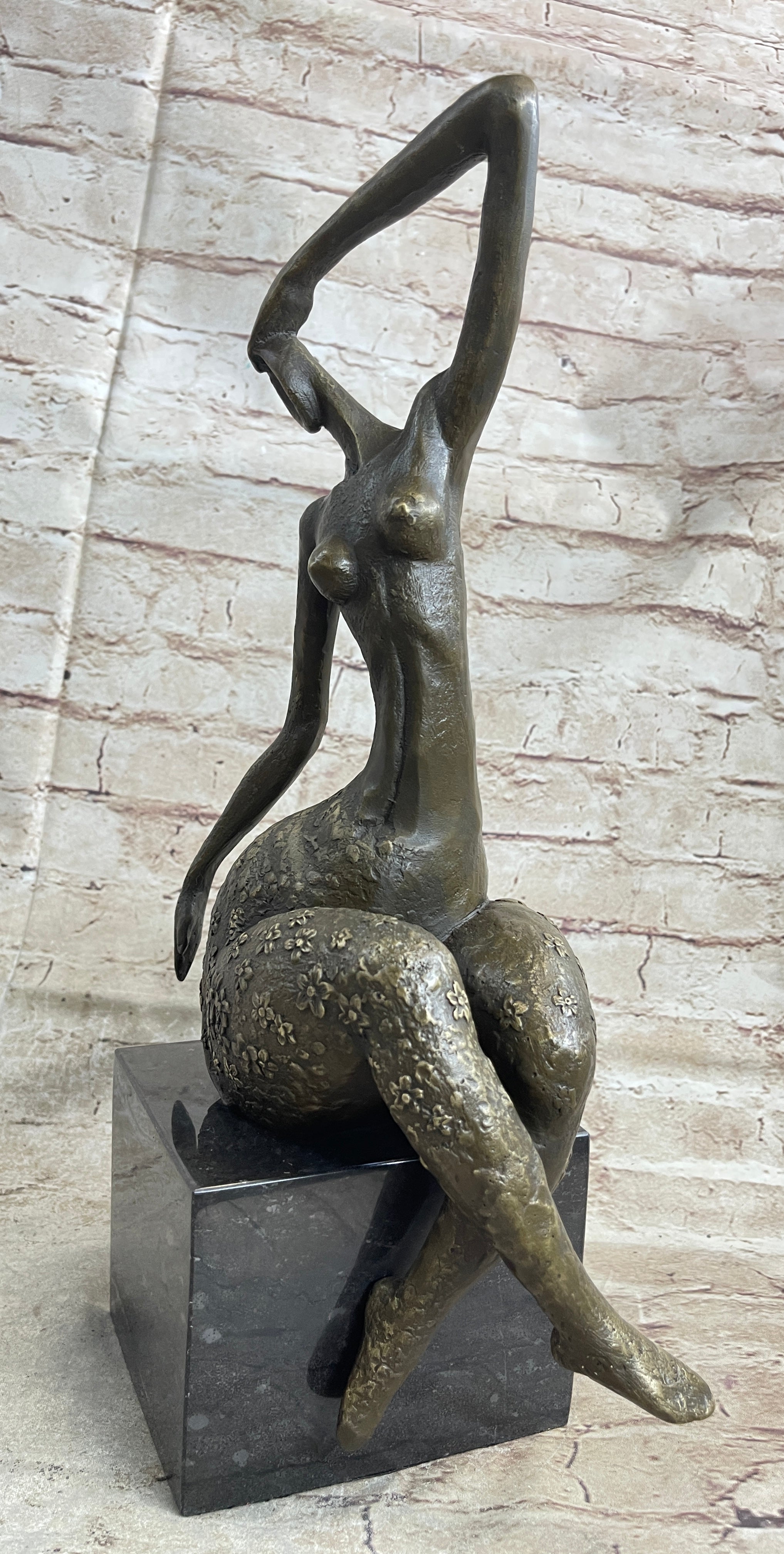 Milo Naked Abstract Female Bronze Sculpture Nude Hotcast Sale