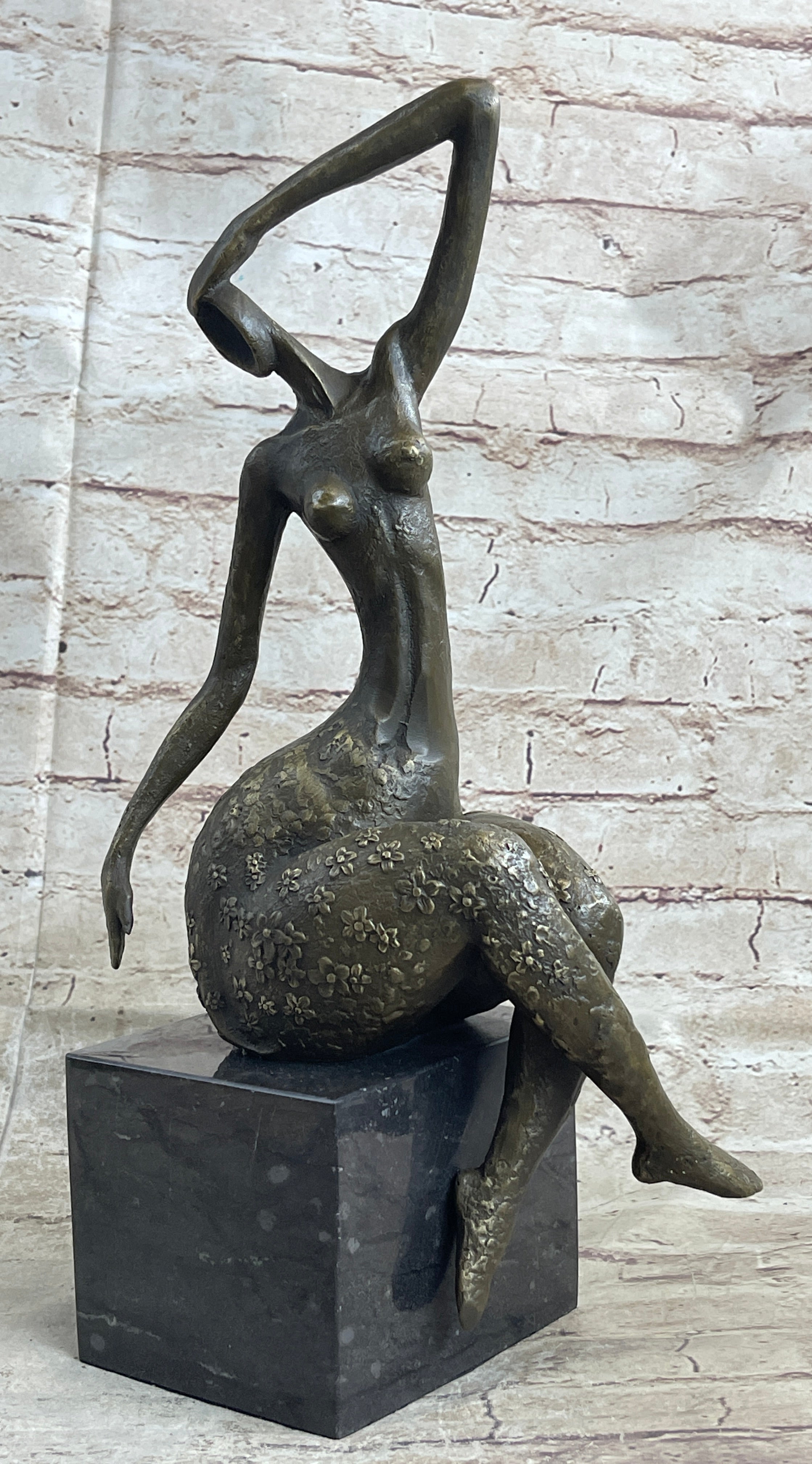 Milo Naked Abstract Female Bronze Sculpture Nude Hotcast Sale