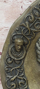 Signed Guardian Angel by Valli Bronze Wall Mount