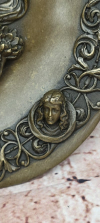 Signed Guardian Angel by Valli Bronze Wall Mount