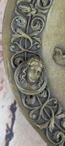 Signed Guardian Angel by Valli Bronze Wall Mount