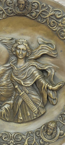 Bronze Athena Art - Goddess of Wisdom and War on Horse
