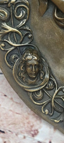 Bronze Athena Art - Goddess of Wisdom and War on Horse