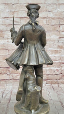 American Revolutionary War Drummer - Bronze Metal Figure by Milo