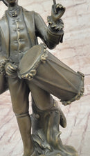 American Revolutionary War Drummer - Bronze Metal Figure by Milo