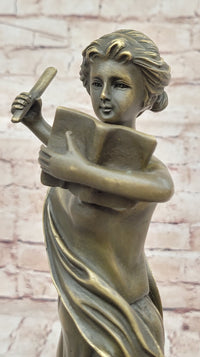 Athena Greek Goddess Bronze Sculpture by Milo