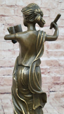 Athena Greek Goddess Bronze Sculpture by Milo