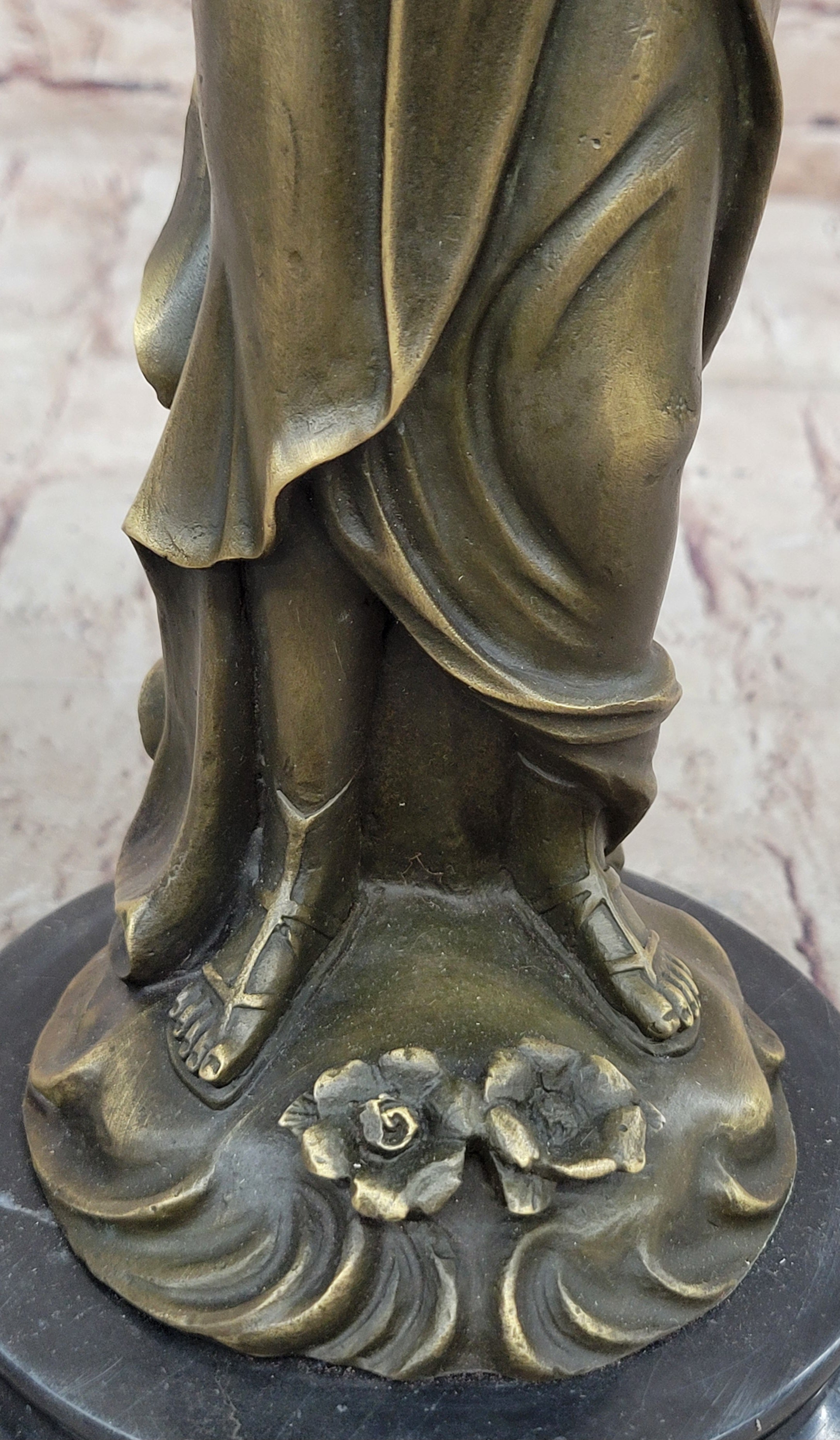 Athena Greek Goddess Bronze Sculpture by Milo