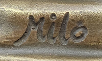 Bronze Sculpture of Two Sisters - Signed Milo